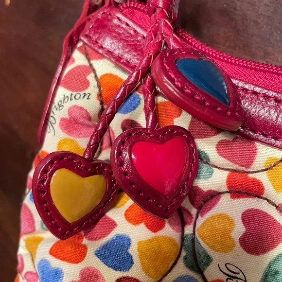 Brighton handbag with multi hearts - Picture 2 of 4